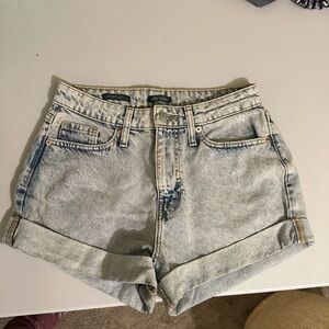 Wild Fable Blue Jean Shorts High-Waisted mom shorts
